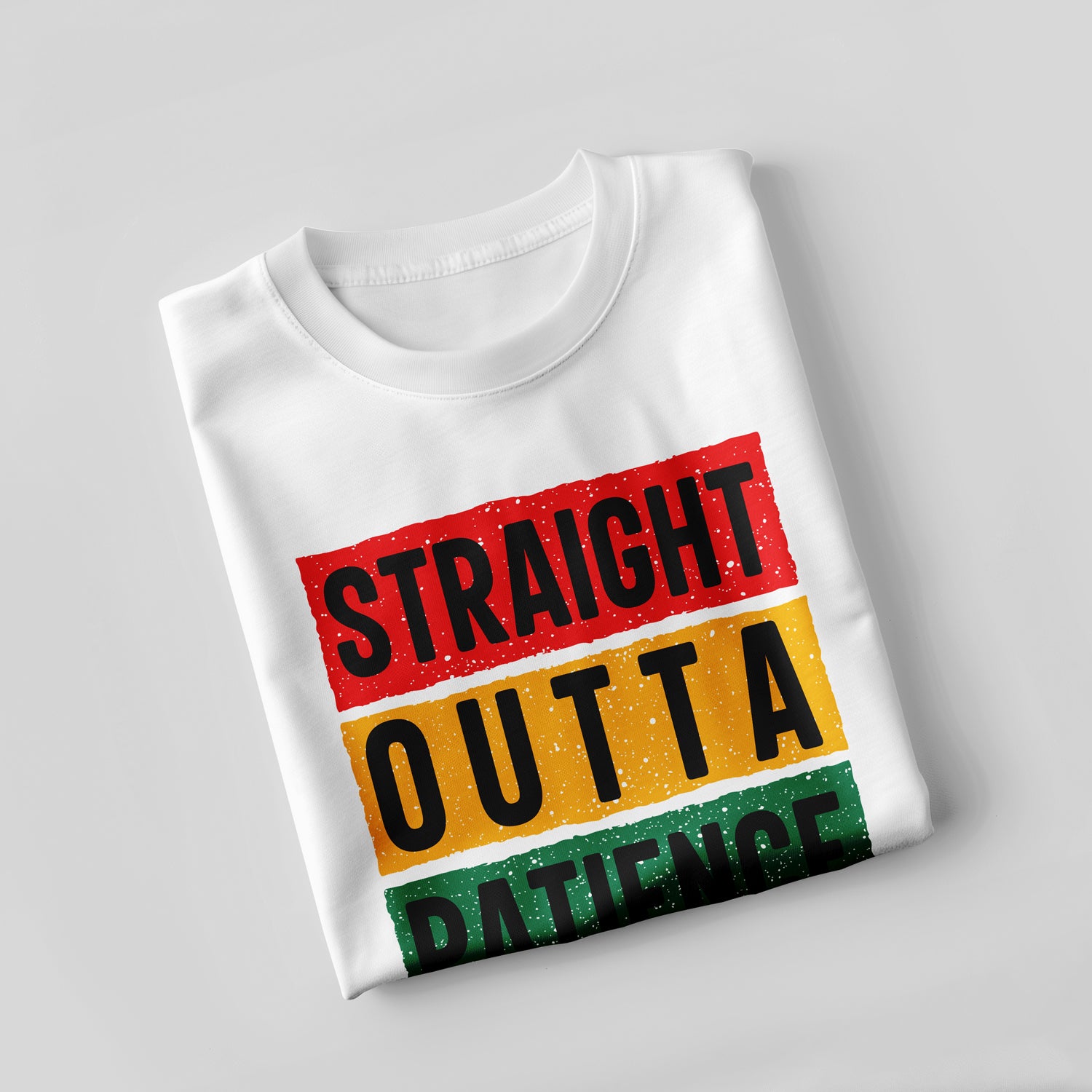 Straight Outta Patience MomLife T-Shirt