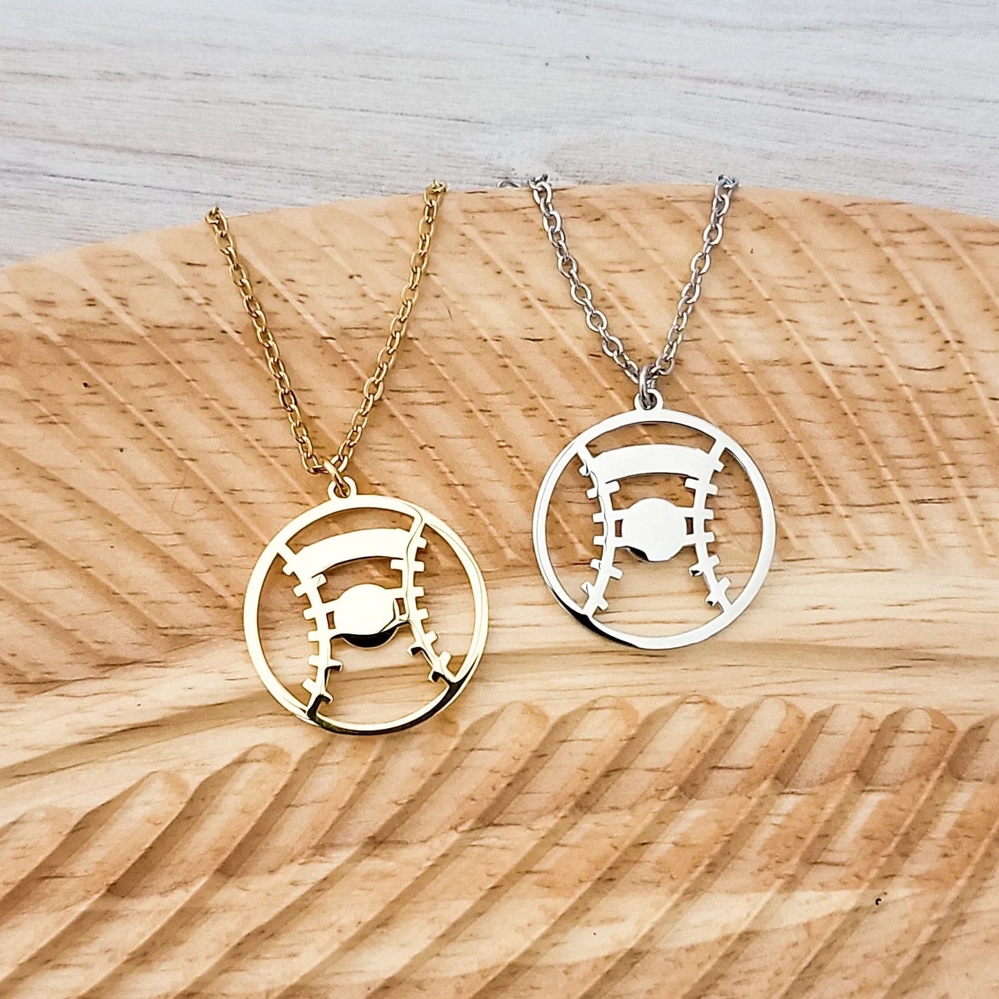 Baseball Necklace Metal Blank #81